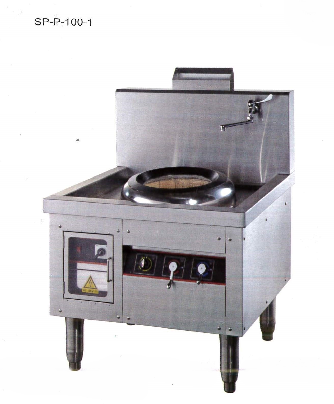 中式鼓風瓦斯爐灶(一主)