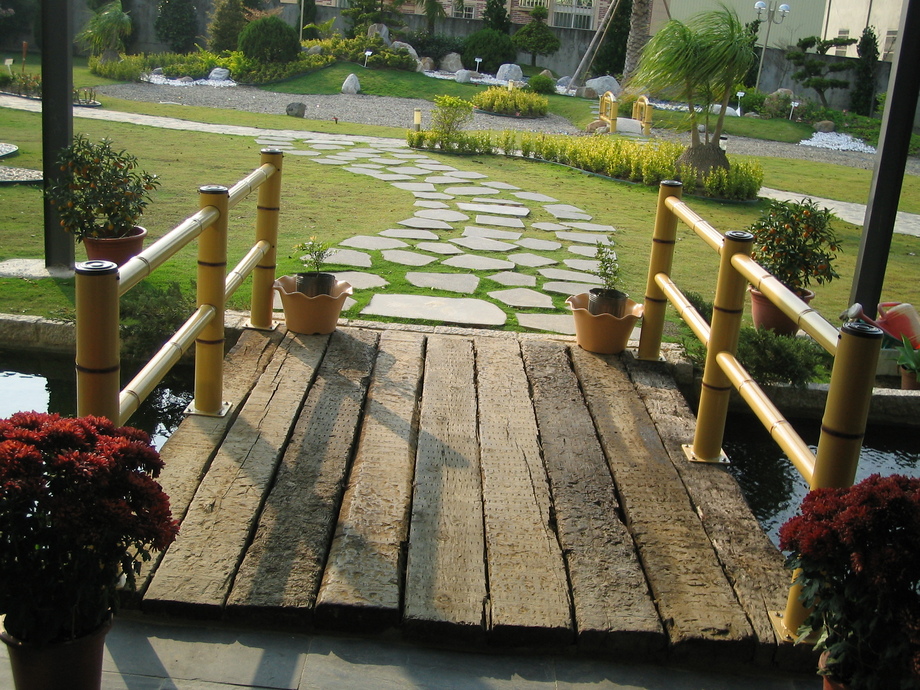 仿竹欄杆,景觀工程,景觀圍籬