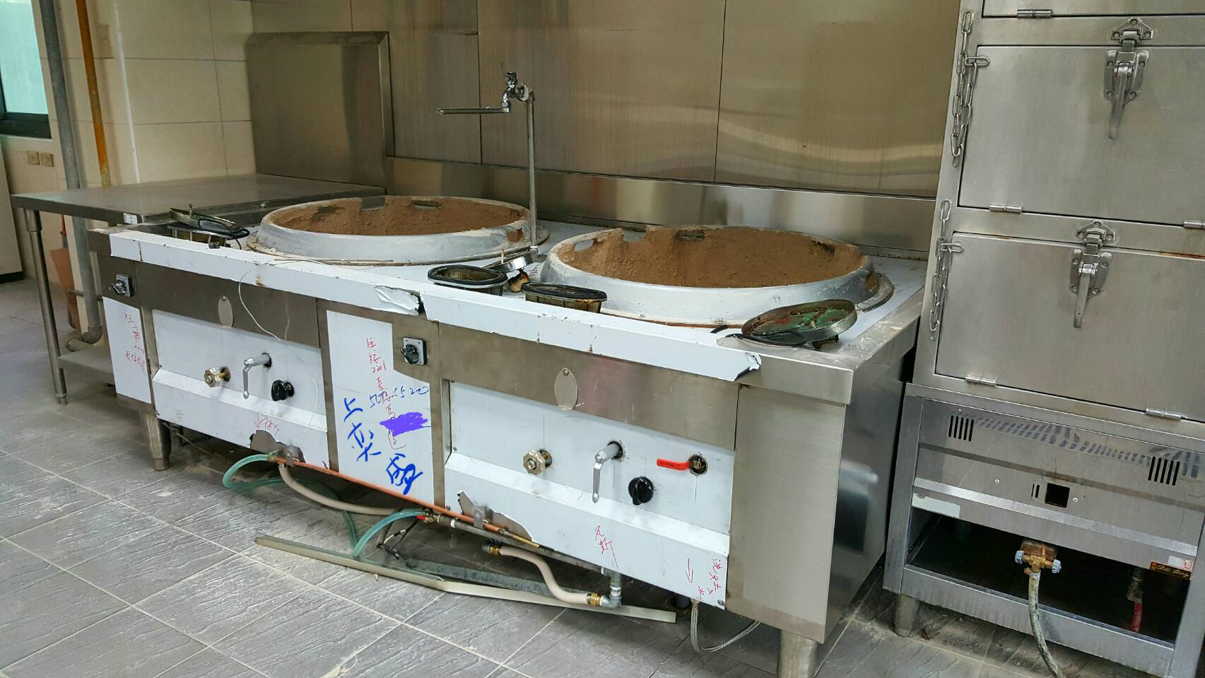 不銹鋼餐廳鼓風灶爐訂製