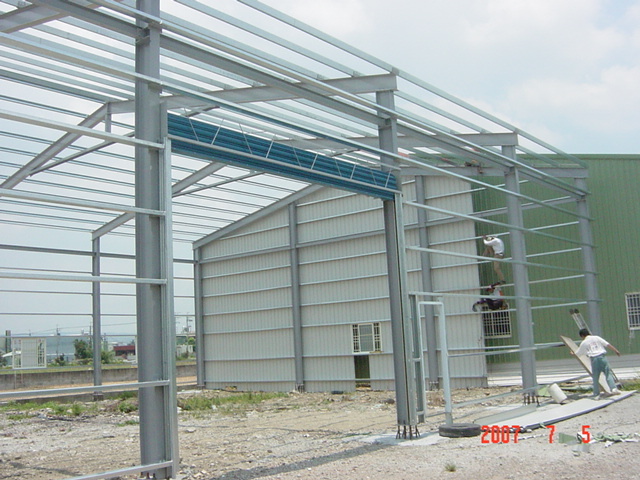 H型鋼,鋼構廠房,規劃施工