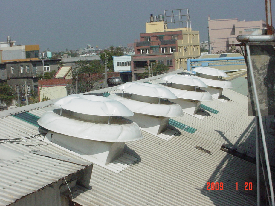 通風設備,雙頂強力排風扇施工