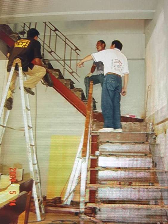 樓梯施工