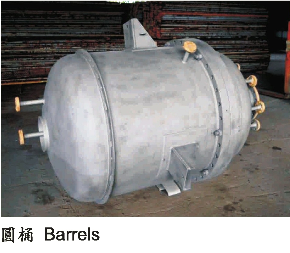 手工噴砂施工-圓桶