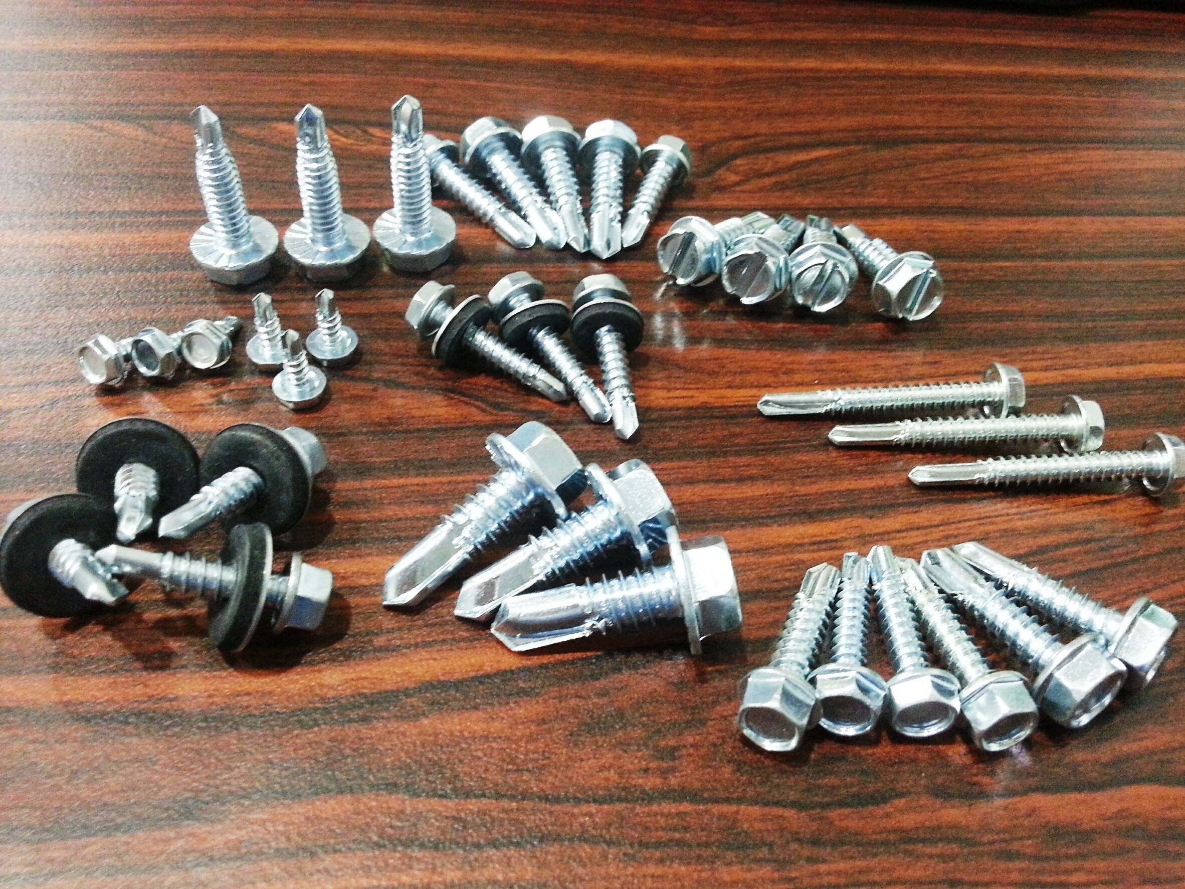 六角華司頭鑽尾螺絲-HEX