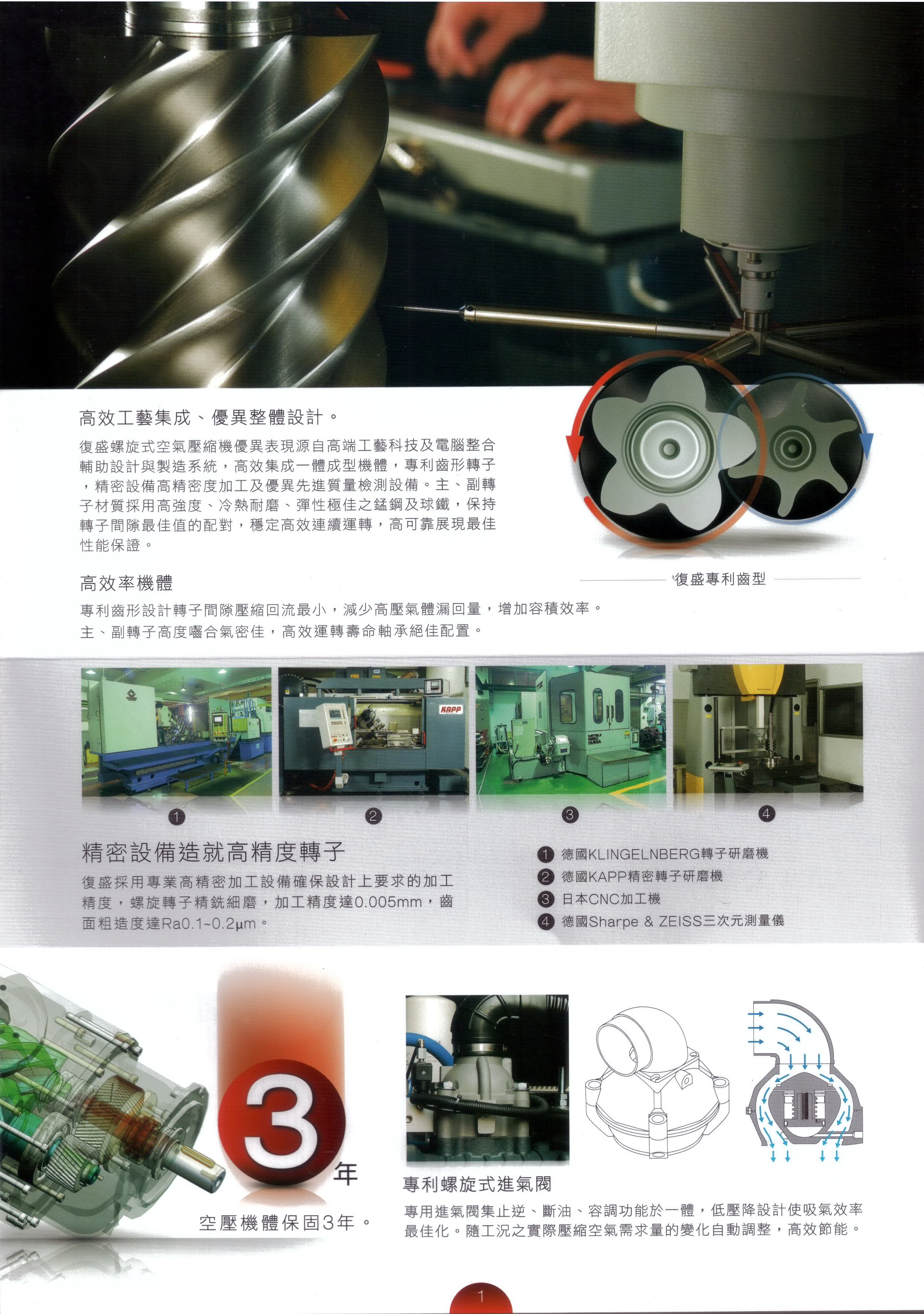 復盛牌空壓機中區代理經銷商