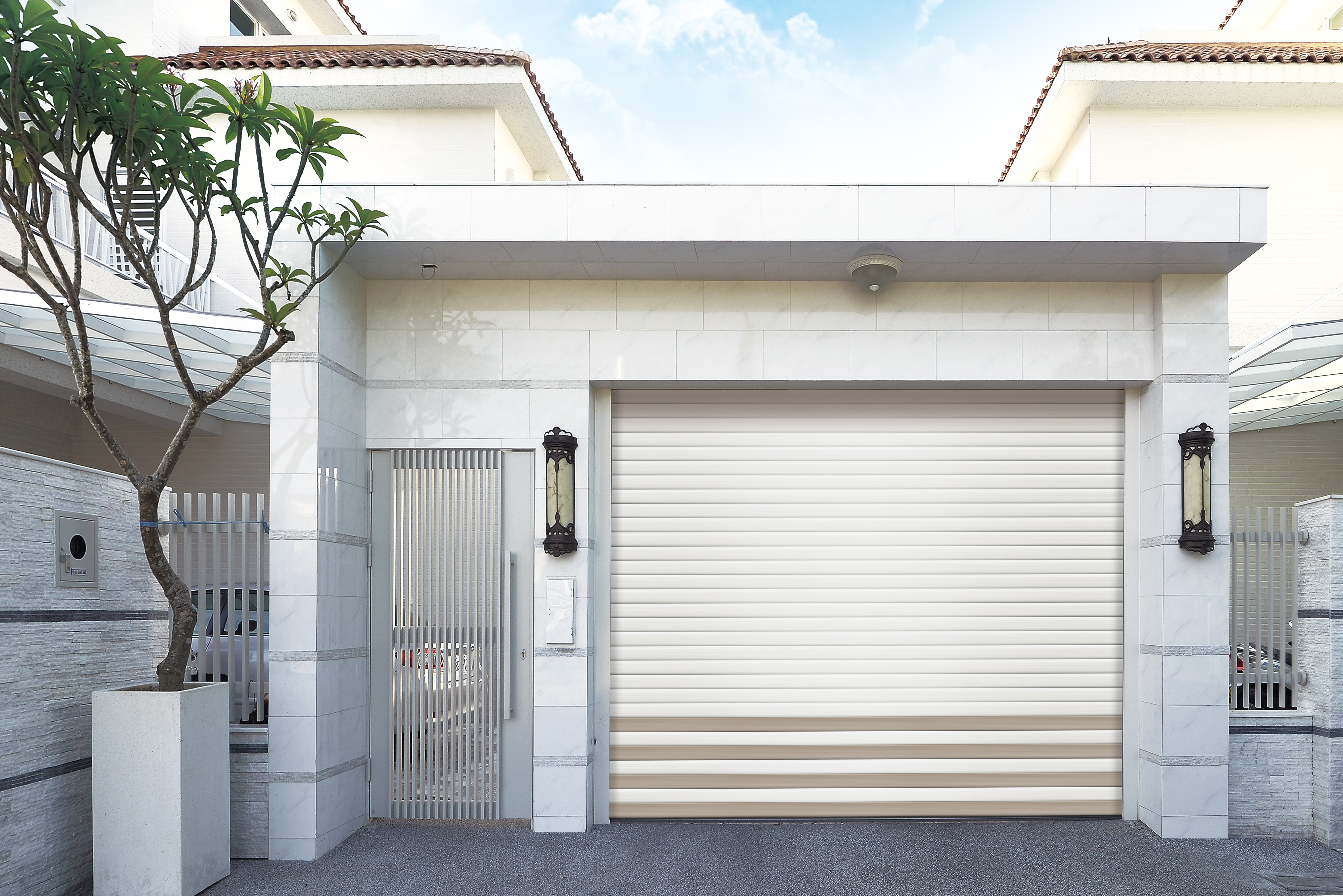 雙層鋁合金快速安全捲門-2