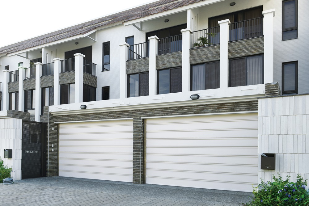 鍍鋁鋅快速平板安全捲門