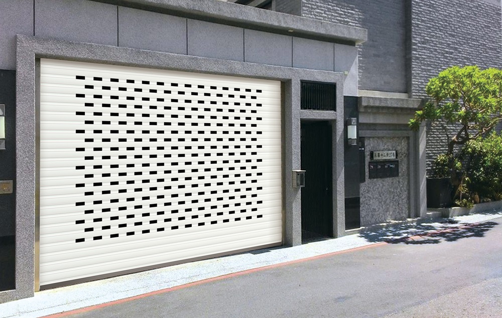 花格式鋁合金快速安全捲門-1