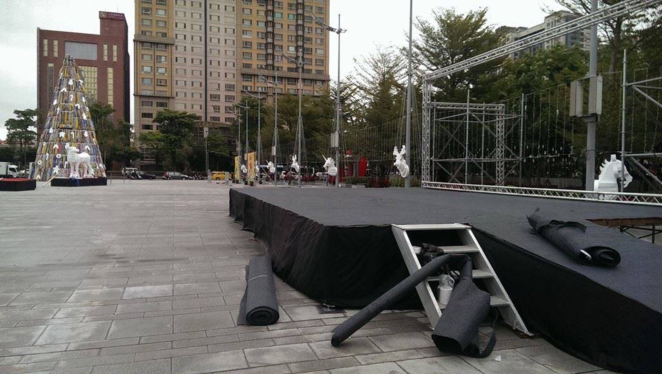 台中市政府活動舞台