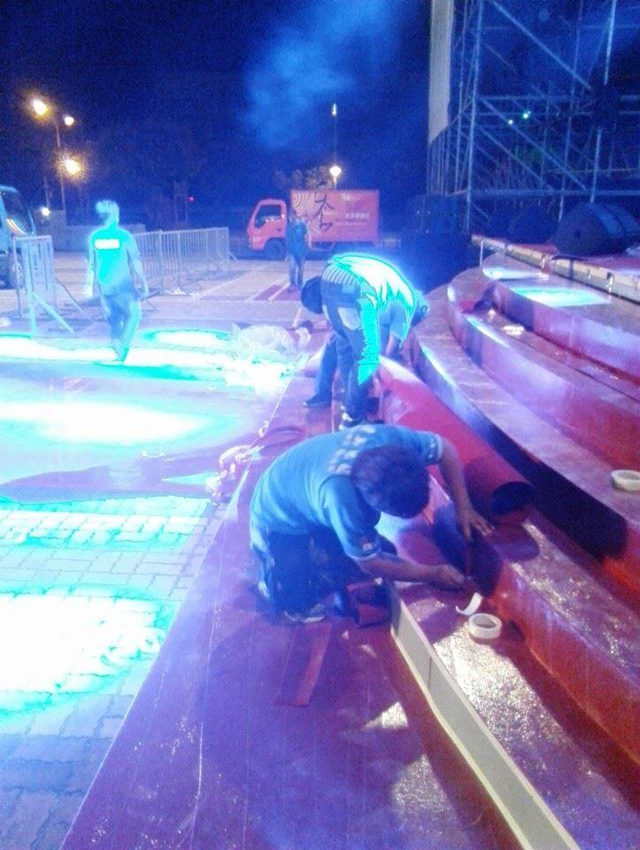 造型階梯地毯施工