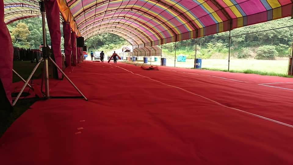 戶外草地地毯鋪設02