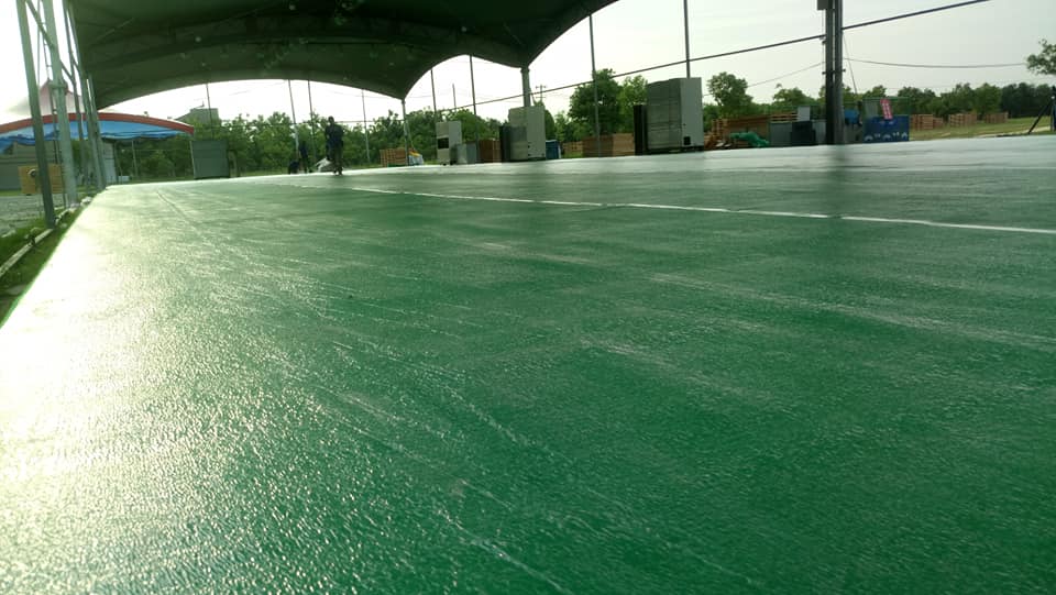 苗栗農業博覽會地毯鋪設20180904