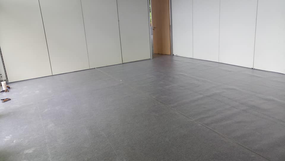 屏東市競選總部地毯鋪設05