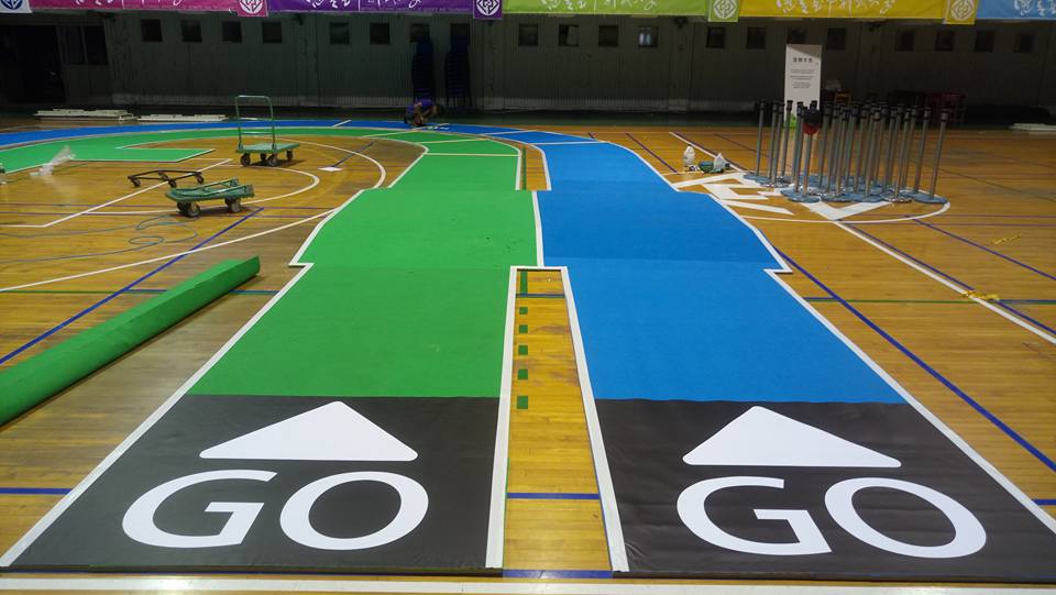 特殊造型地毯鋪設