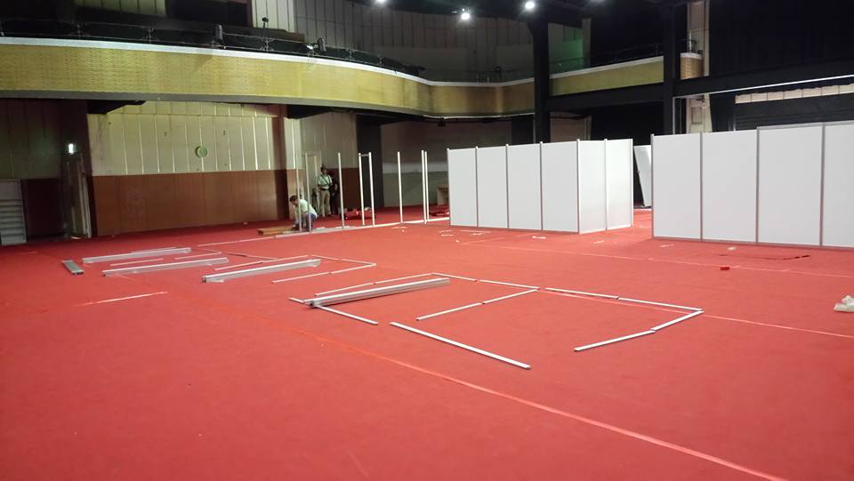 成果發表會地毯鋪設02