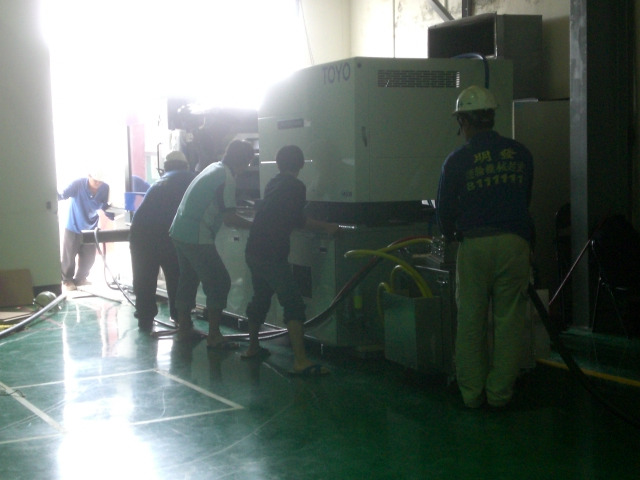 TFT設備無塵室氣墊搬運