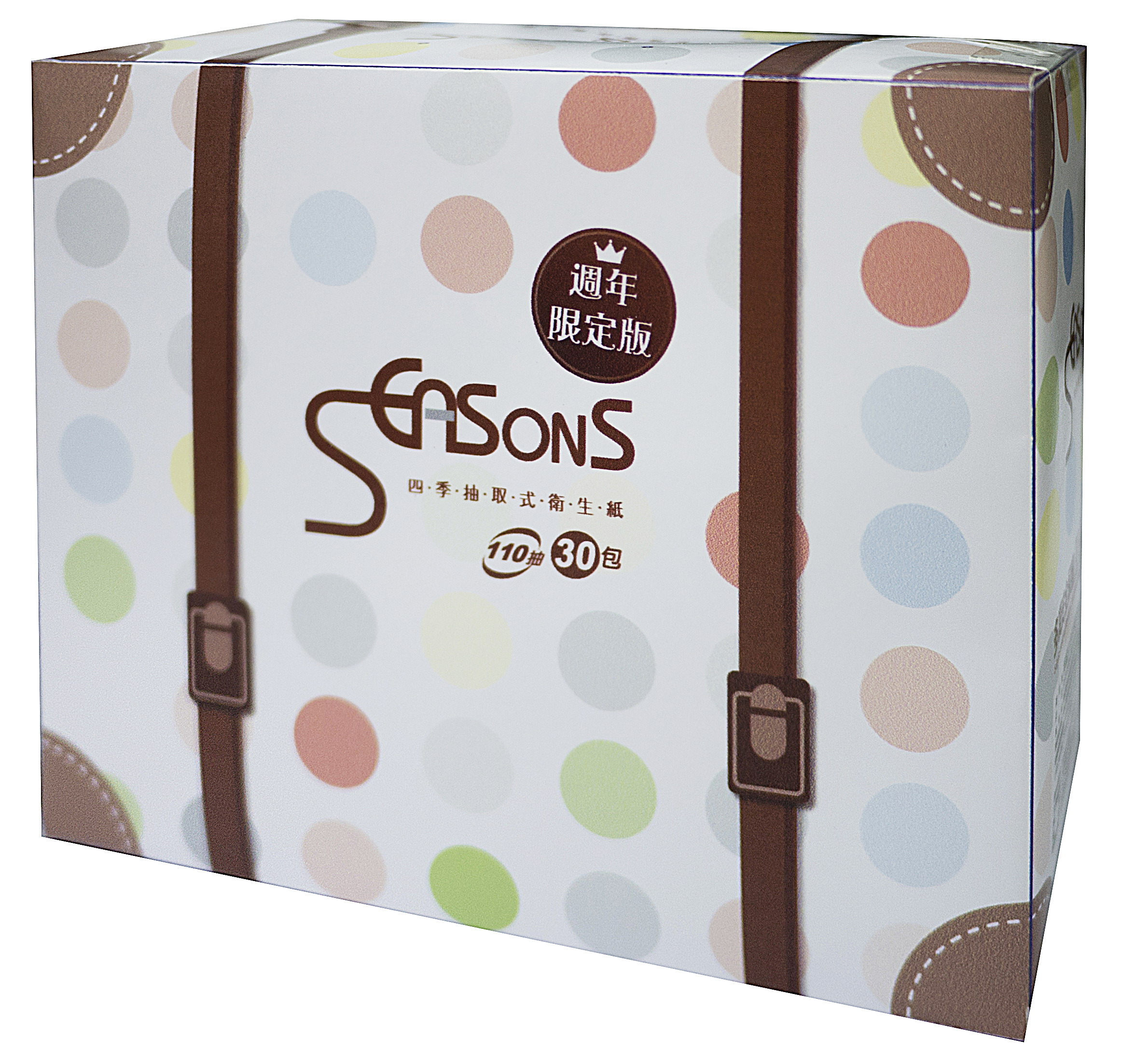 衛生紙OEM-四季抽取110抽30包