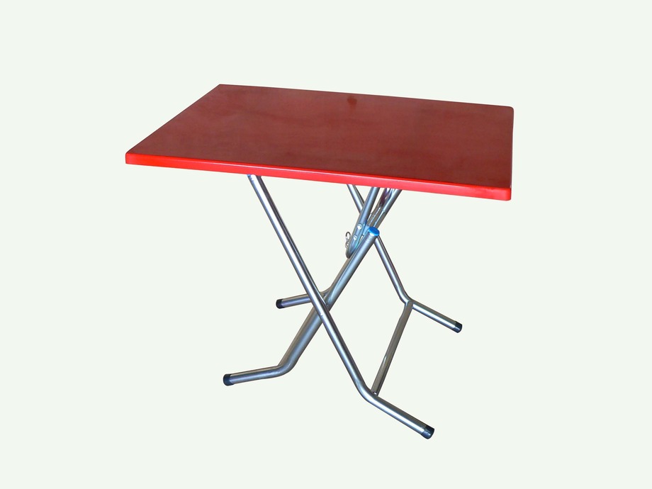 桔紅長方型桌面