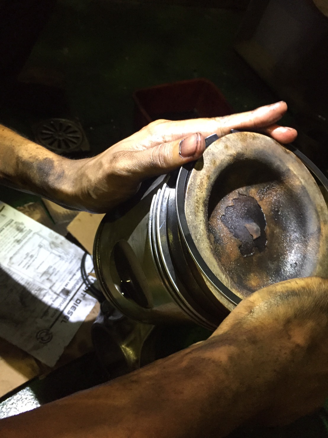 發電機漏油檢修(106)