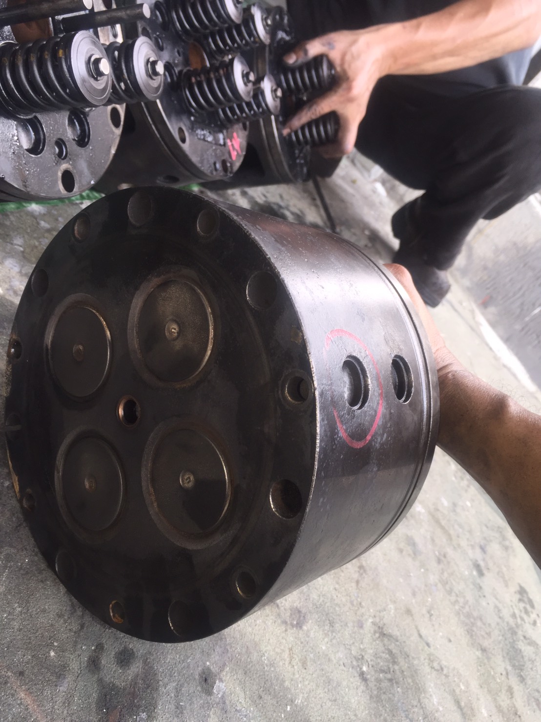 發電機漏油檢修(93)