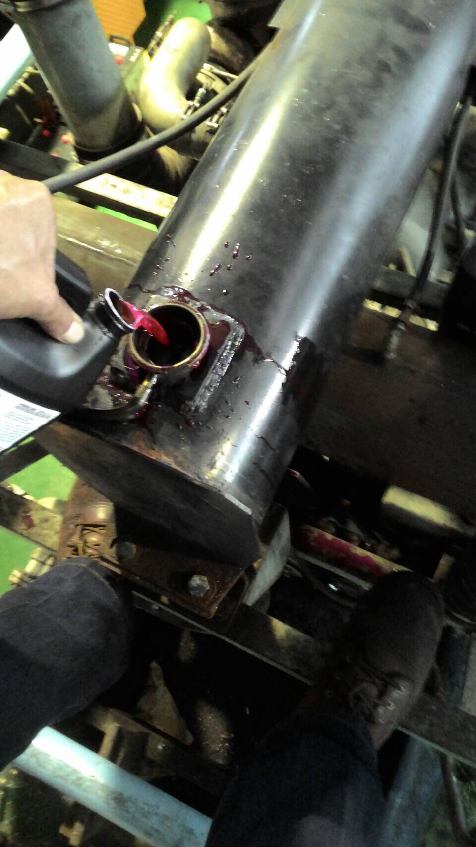 發電機漏油檢修(4)