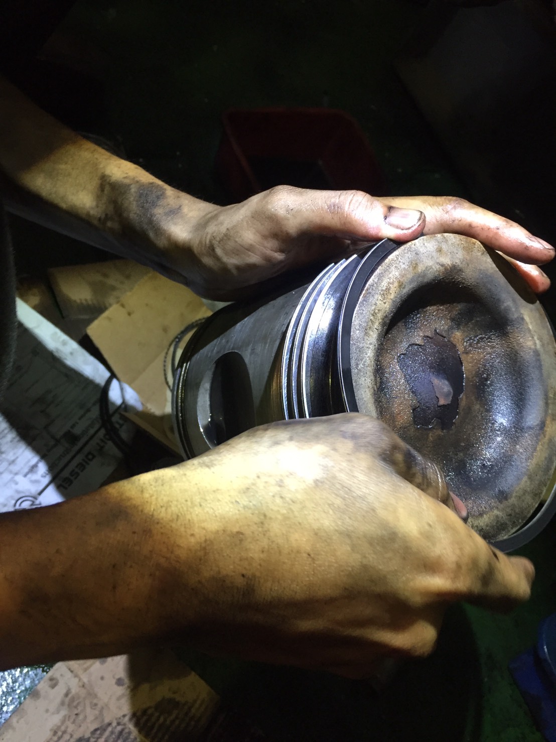 發電機漏油檢修(108)