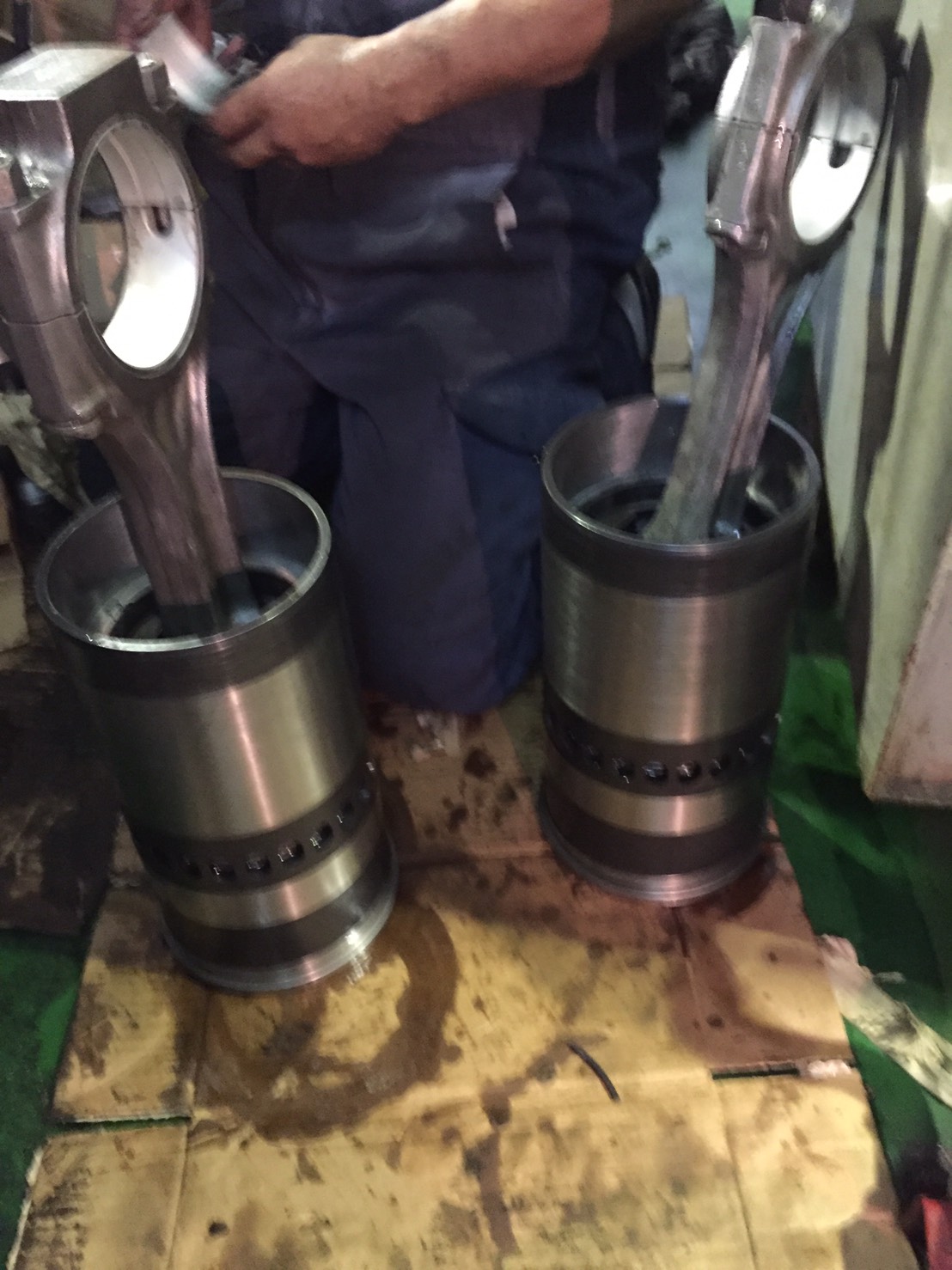 發電機漏油檢修(105)