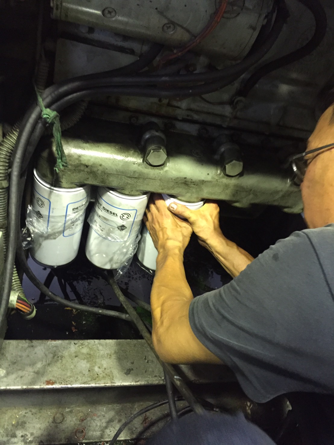 發電機漏油檢修(6)