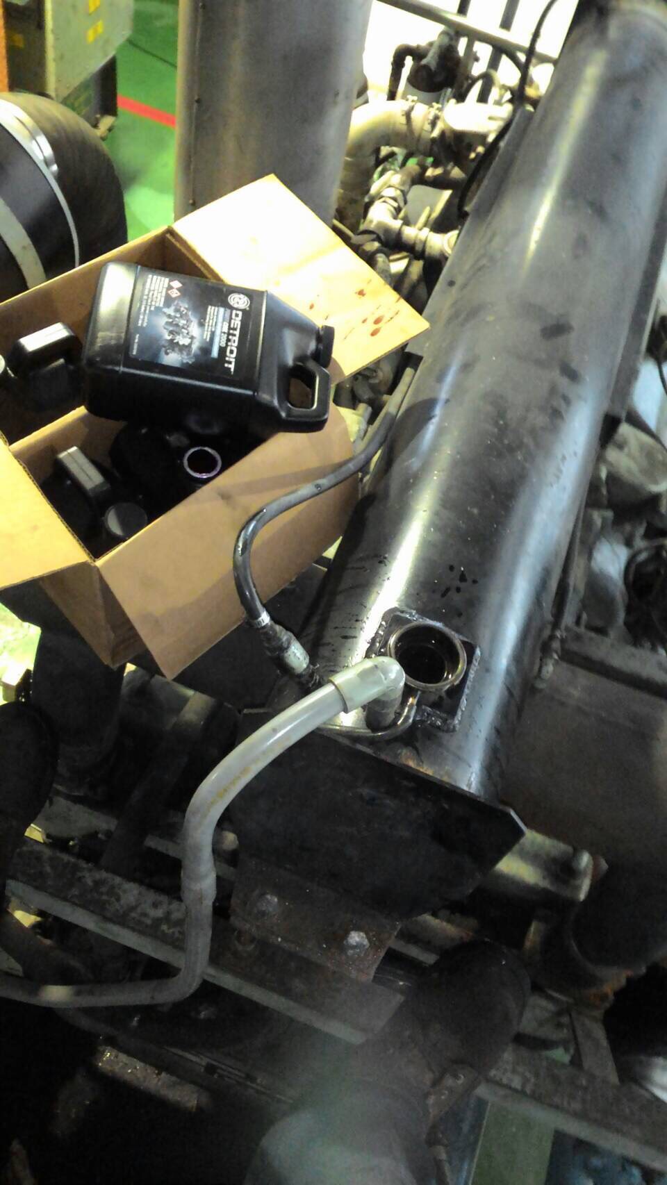 發電機漏油檢修(2)