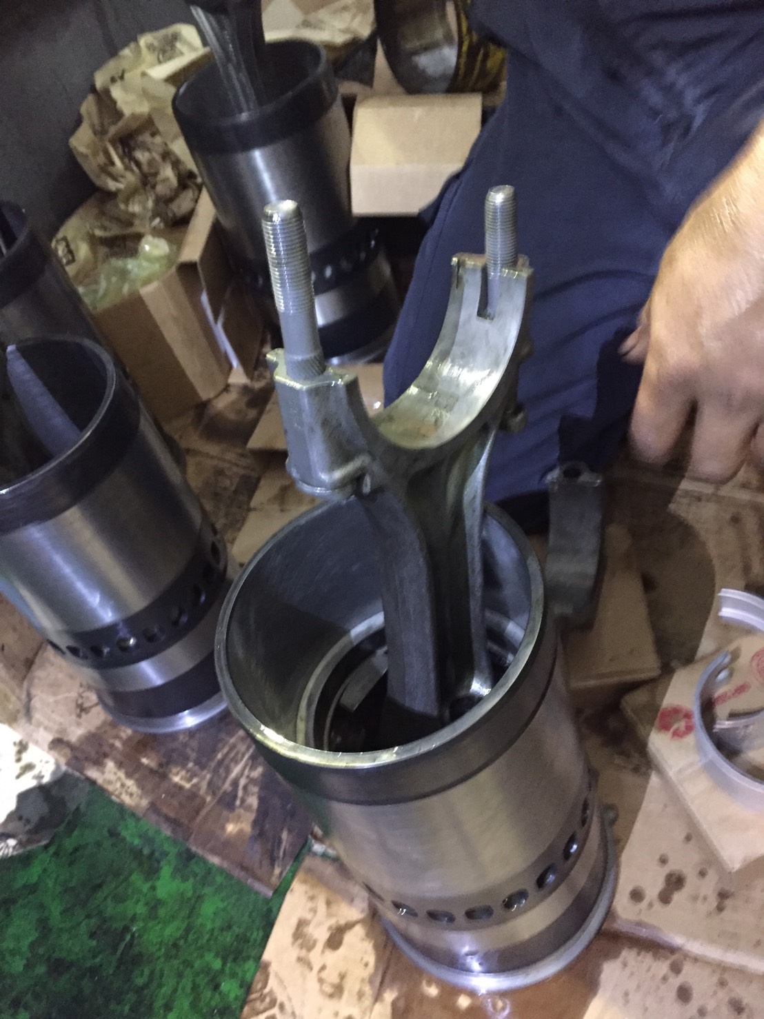 發電機漏油檢修(104)