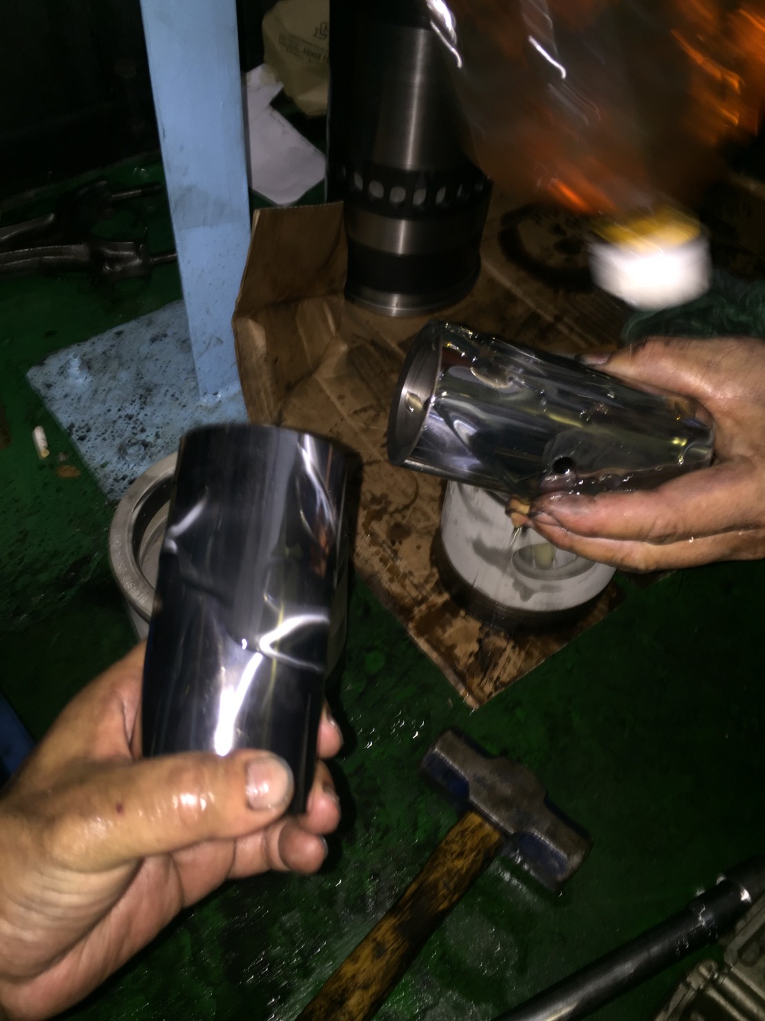 發電機漏油檢修(115)