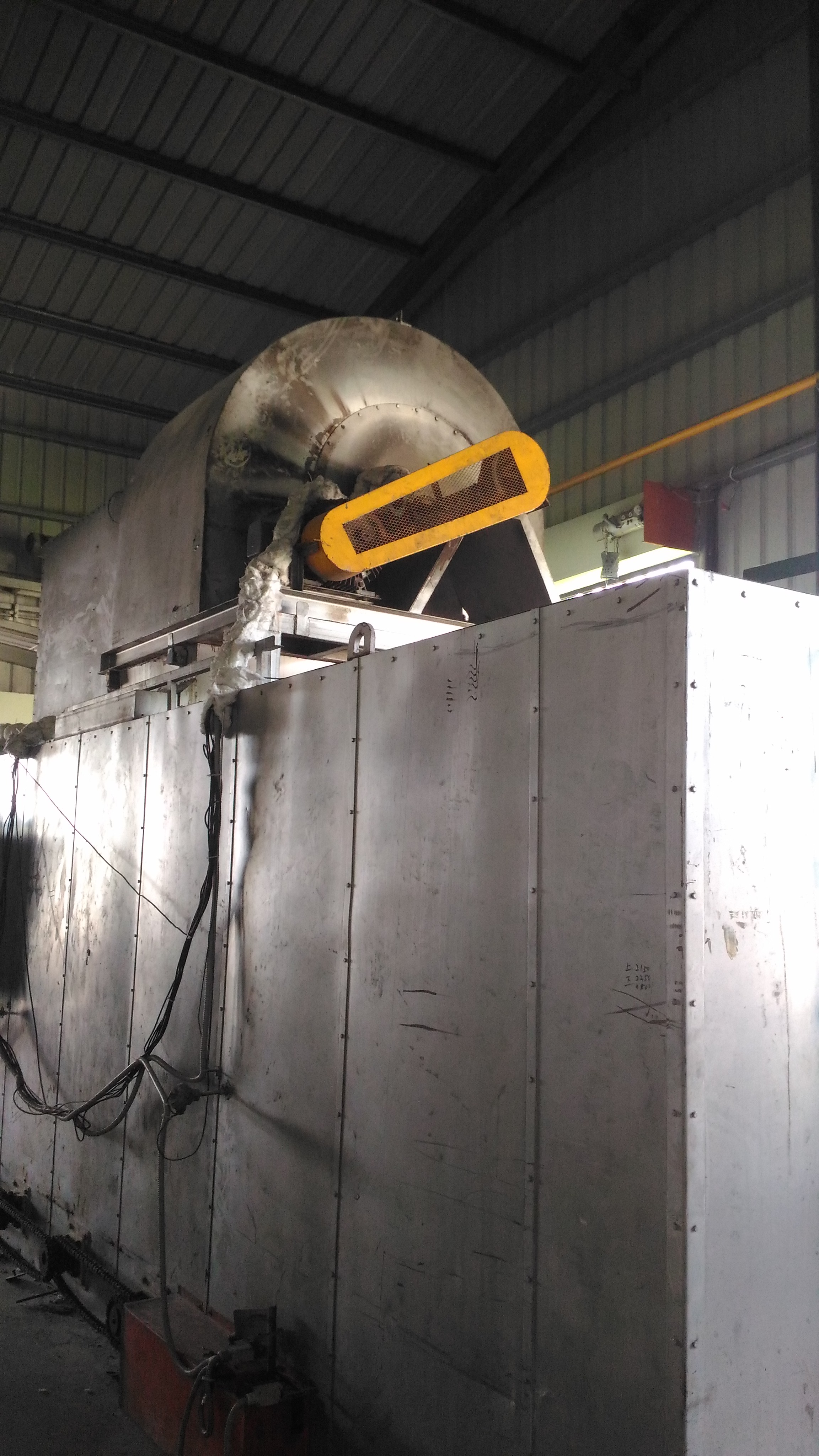 高溫軟鋁爐600度高溫抽風機