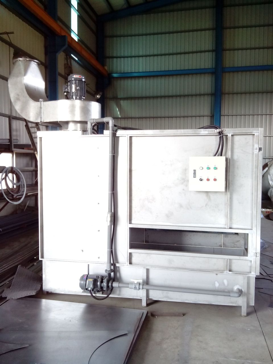 網護式噴漆水洗台