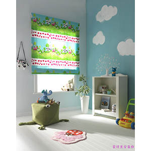 卡通羅馬簾