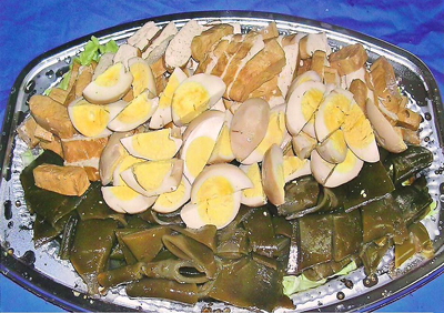 67海帶、豆干、滷蛋