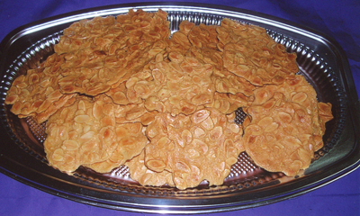 76杏仁瓦片餅乾