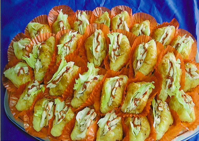 16小牛角燻雞肉