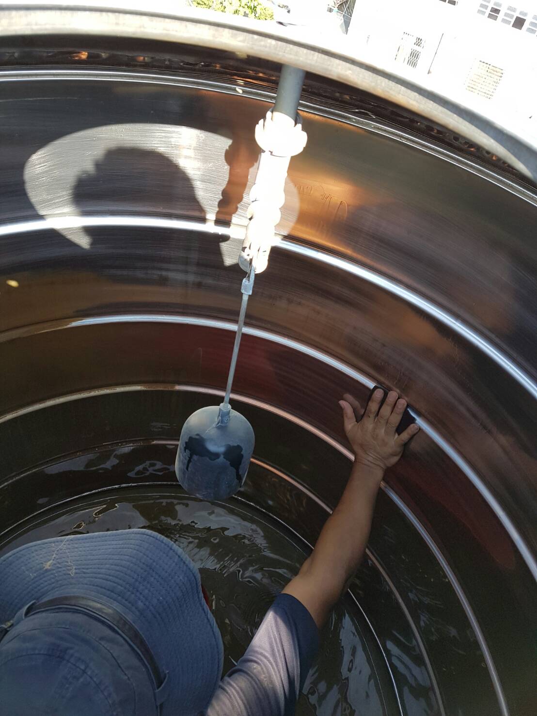 台中大肚洗水塔,清洗水塔