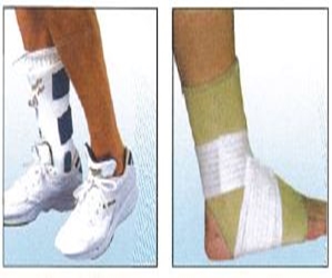 充氣式護踝及加強型護踝