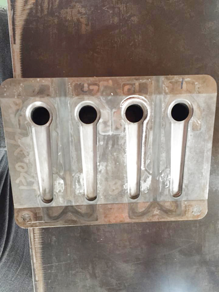 鋅模具水路填補