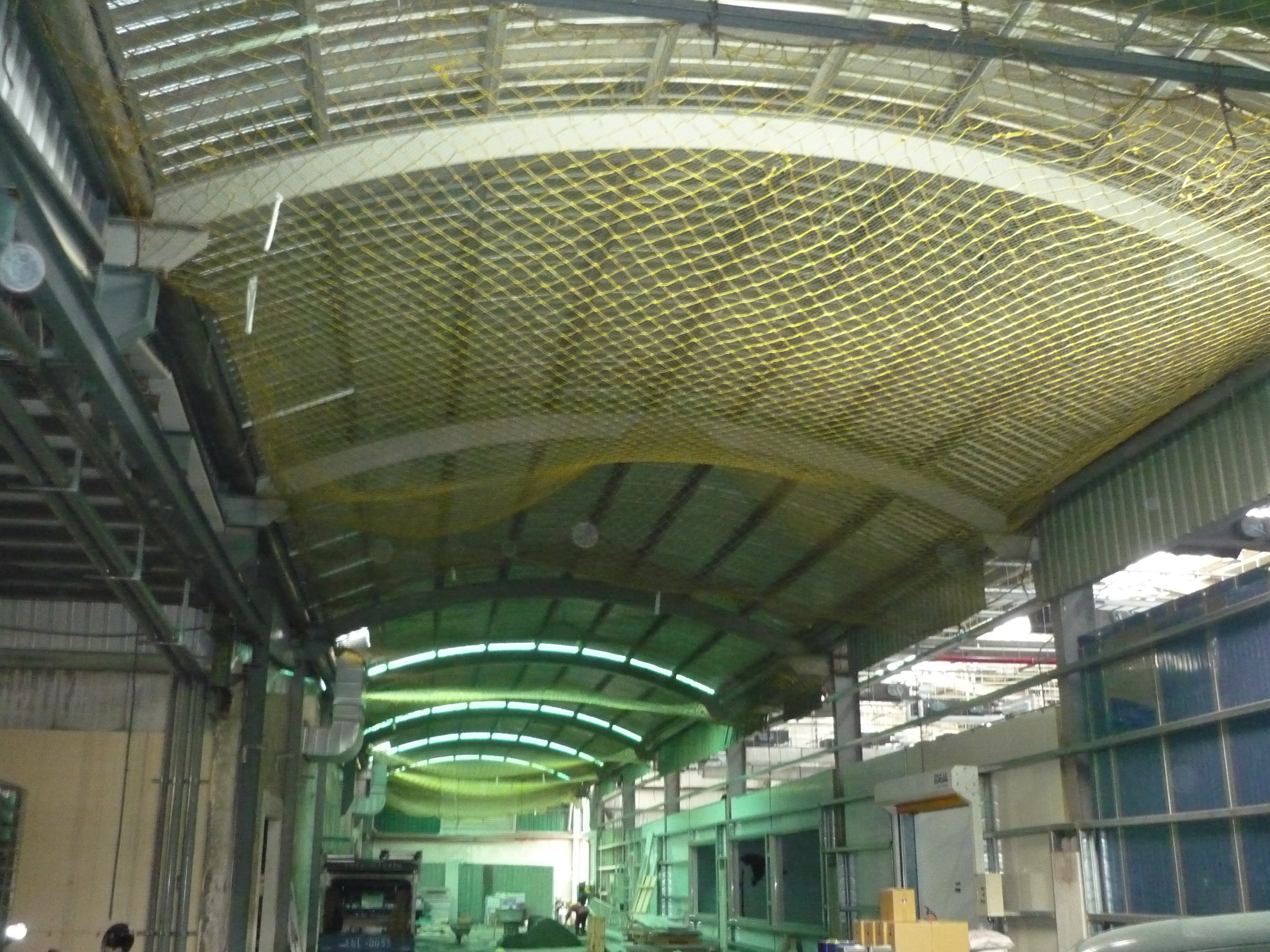 統一食品大營廠防墜網-1