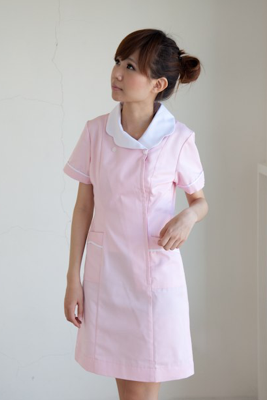 蝴蝶領洋裝（深淺