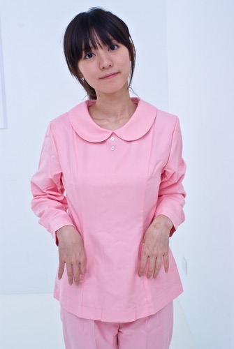 C型粉紅護士服套裝