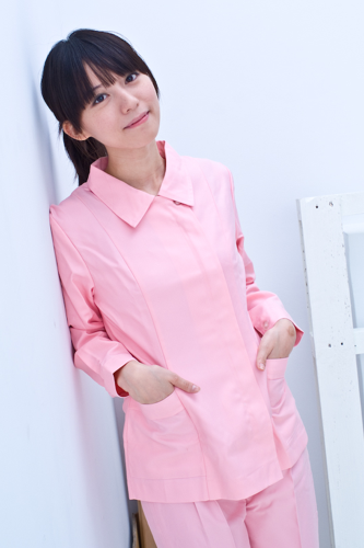 H型粉紅護士服套裝