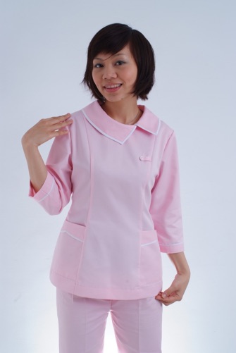 CH型粉紅護士服套裝