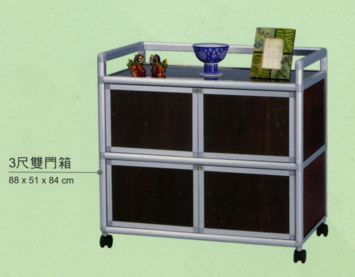 3尺雙門箱