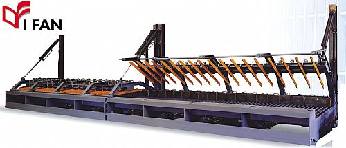 單面臥式油壓式拼板機