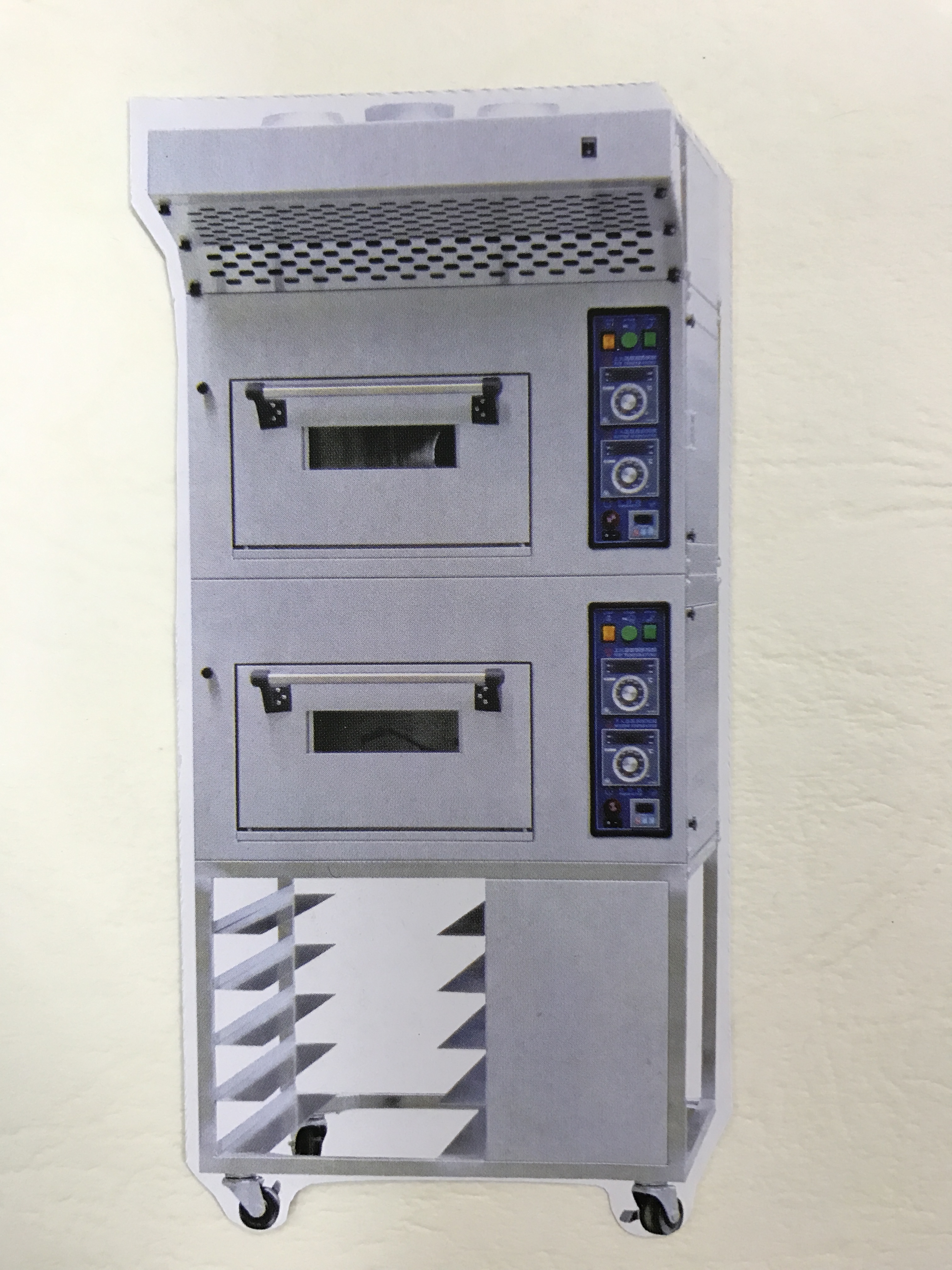 2層2盤+排煙機電烤爐WSG-L202ST