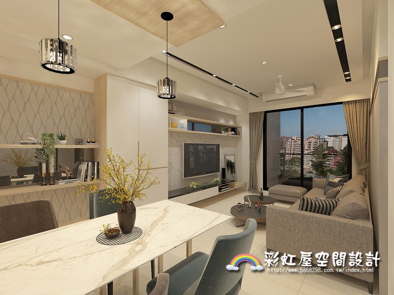 高雄室內設計-沐樂新成屋裝修案