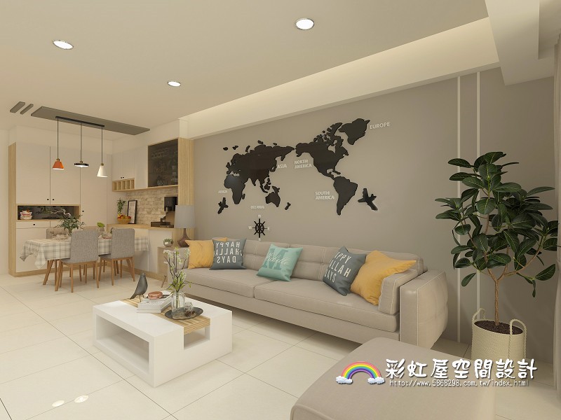 高雄室內設計-上品大廈舊屋翻新裝修案